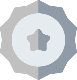 Badge client Argent